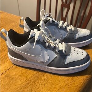 Nike White and Black Athletic Shoes